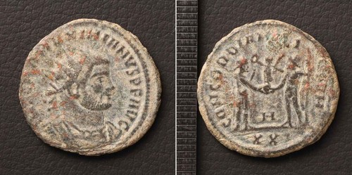 Antica moneta romana - *, non