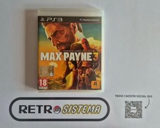 Playstation 3 PS3 Max Payne 3 PAL Italiano Completo in ottime condizioni
