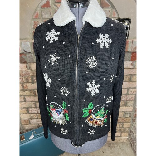 Cardigan natalizio maglione