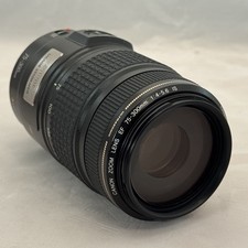 Canon EF-S 75-300 mm f/4-5.6 IS stabilizzatore d'immagine USM teleobiettivo reflex zoom