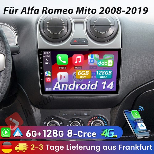 128g carplay dab per alfa - carplay, dab+