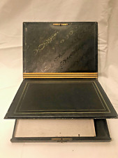 scrittoio da viaggio con calamaio e calendario 1860 ecritoire de vojage