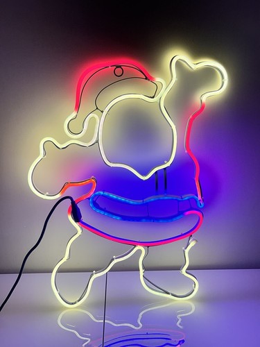 Babbo natale luminoso - a, led