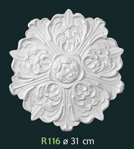 Rosone gesso bianco per - gesso,