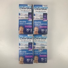 (4) Clearblue Advanced Digital