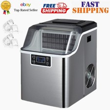 Macchina per il ghiaccio automatica elettrica portatile macchina per cubetti di ghiaccio da banco