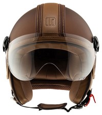 Casco Jet Motocubo TOP ANT Tobacco