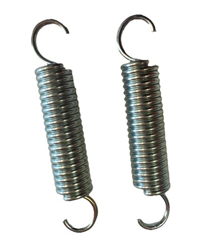 Coppia molle fissaggio scarico - coppia,