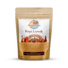Kopi Luwak Chicchi di caffè tostati - Grande regalo/regalo di Natale - indonesiano