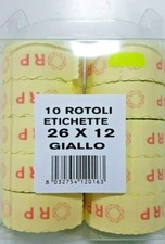 ROTOLI ETICHETTE PER