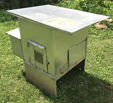 pollaio per galline ovaiole in alluminio per esterno, facile da pulire