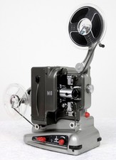 Proiettore cinematografico vintage anni 50 BOLEX PAILLARD M8 Std 8mm, ART DECO, FREEPOST