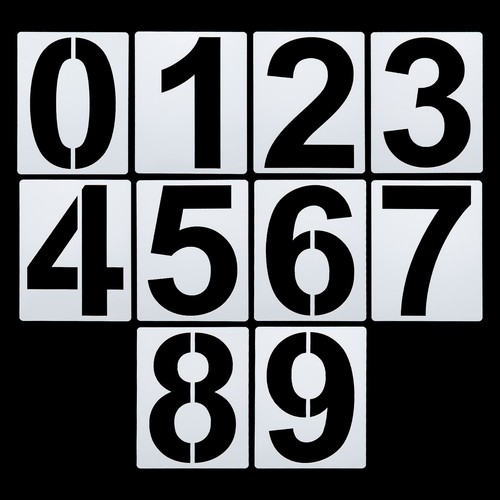 Per stencil numeri - , pollici