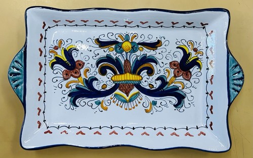 Ceramica deruta vassoio - -,