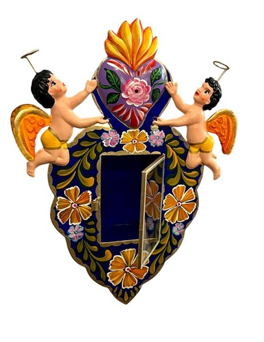 Tin sacred heart nicho con - heart,