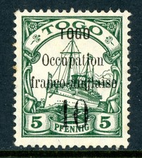 Occupazione francese 1914 togo - francese,