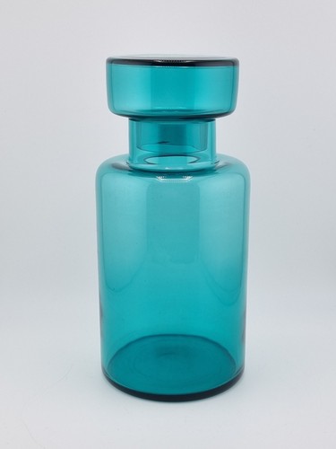 Barattolo farmacia vetro blu