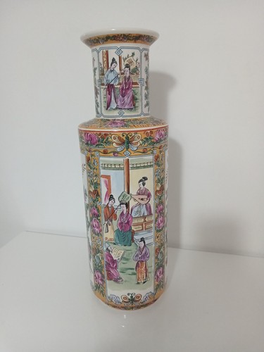 Antico vaso cinese canton - vaso,
