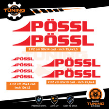 Kit Adesivi Camper Decalcomania Possl - versione E