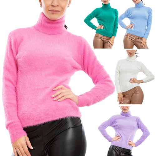 Maglione donna collo alto