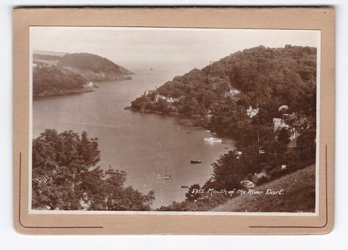 Devon mouth river dart - river, 1945