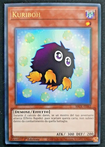 Kuriboh ultra rara - rara, italiano