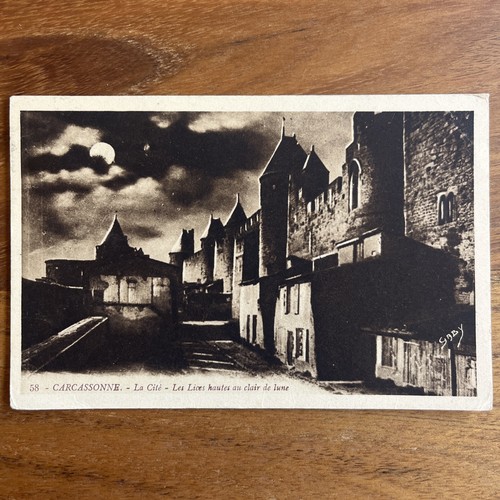 Cpa carcassone la cité - carcassone,