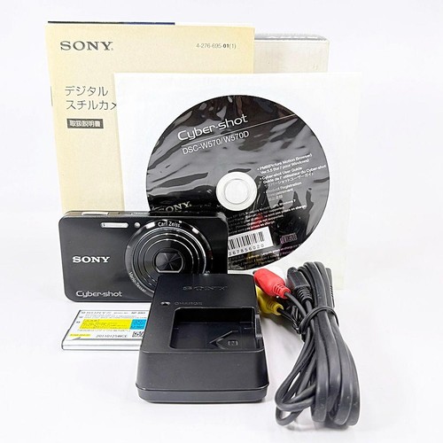 Sony cyber shot dsc w570 - sony, nero