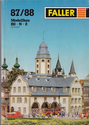 Faller 1987 catalogo vintage