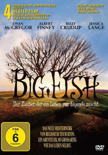 Big fish dvd - fish, (2003)[dvd/neu/ovp]