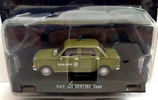 DE AGOSTINI 1:43 AUTO DIE CAST FIAT  128 BERLINA 1969 POLIZIA RM  POLIZIA