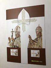 2014 Folder Canonizzazione Papi Beati Giovanni Paolo II e Giovanni XXIII
