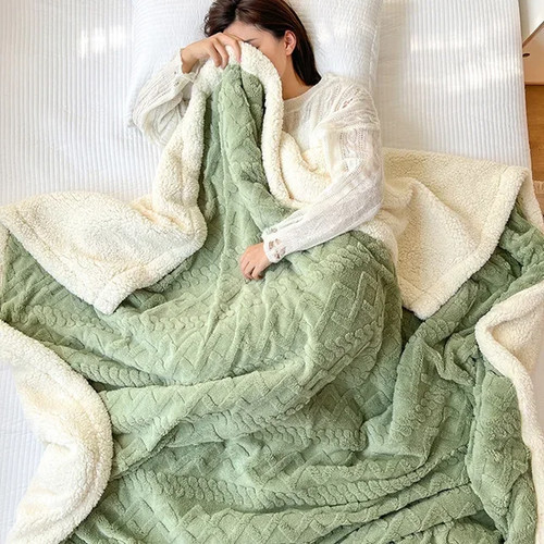 Coperta lana morbida per - coperta, di