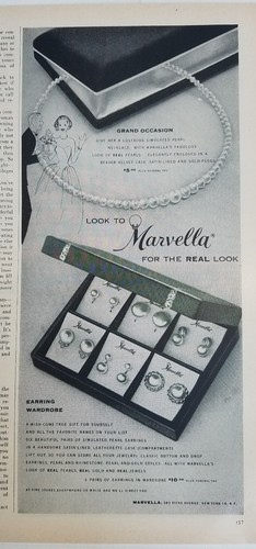 1956 marvella perle - , gioielli