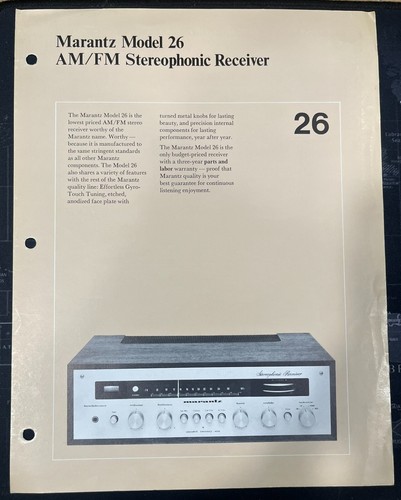 Marantz modello ricevitore - marantz, 26