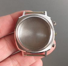 Cassa cronografo Hermo svizzera vintage anni 60 Valjoux 23, 72, 72C Heuer Camaro