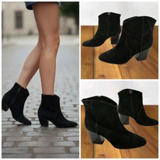 Zara Bottines à Talons Épais