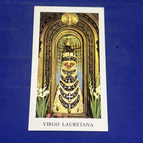 Virgo lauretana santino - santino,