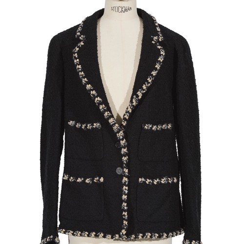 Chanel 06a tweed braided trim - chanel,