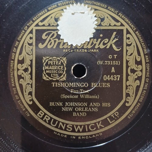 Bunk johnson tishomingo - bunk, blues