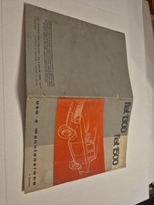 catalogo uso e manutenzione FIAT 1300 1500 1961 St 300.1175 R 3°ediz