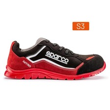 Sparco 07522RSNR Scarpa Antinfortunistica Nitro Marcus ESD S3 SRC Rosso/Nero