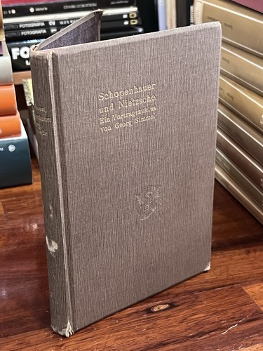 Simmel schopenhauer und - simmel,