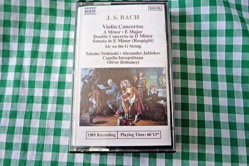 Bach violin concertos - j.s.,
