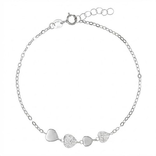Bracciale con cuori - bracciale,