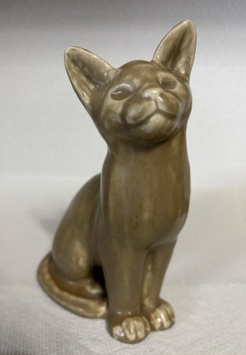 Statuina gatto ceramica