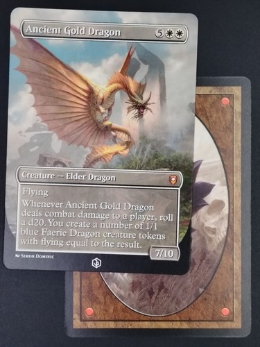 Mtg ancient gold dragon - -,