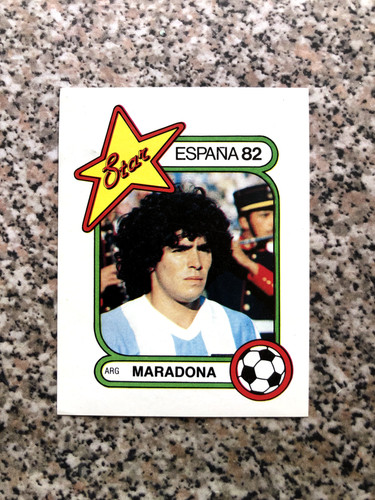 Stickers star maradona espana - maradona,