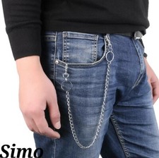 CATENA PANTALONI PORTACHIAVI STREET PUNK CINTURA PORTAFOGLIO UNISEX HIP HOP SEXY