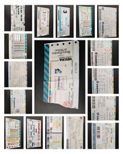 ⚽ Biglietti MILAN - INTER Derby della MADONNINA dal 1988 al 2010 Ticket JUVENTUS